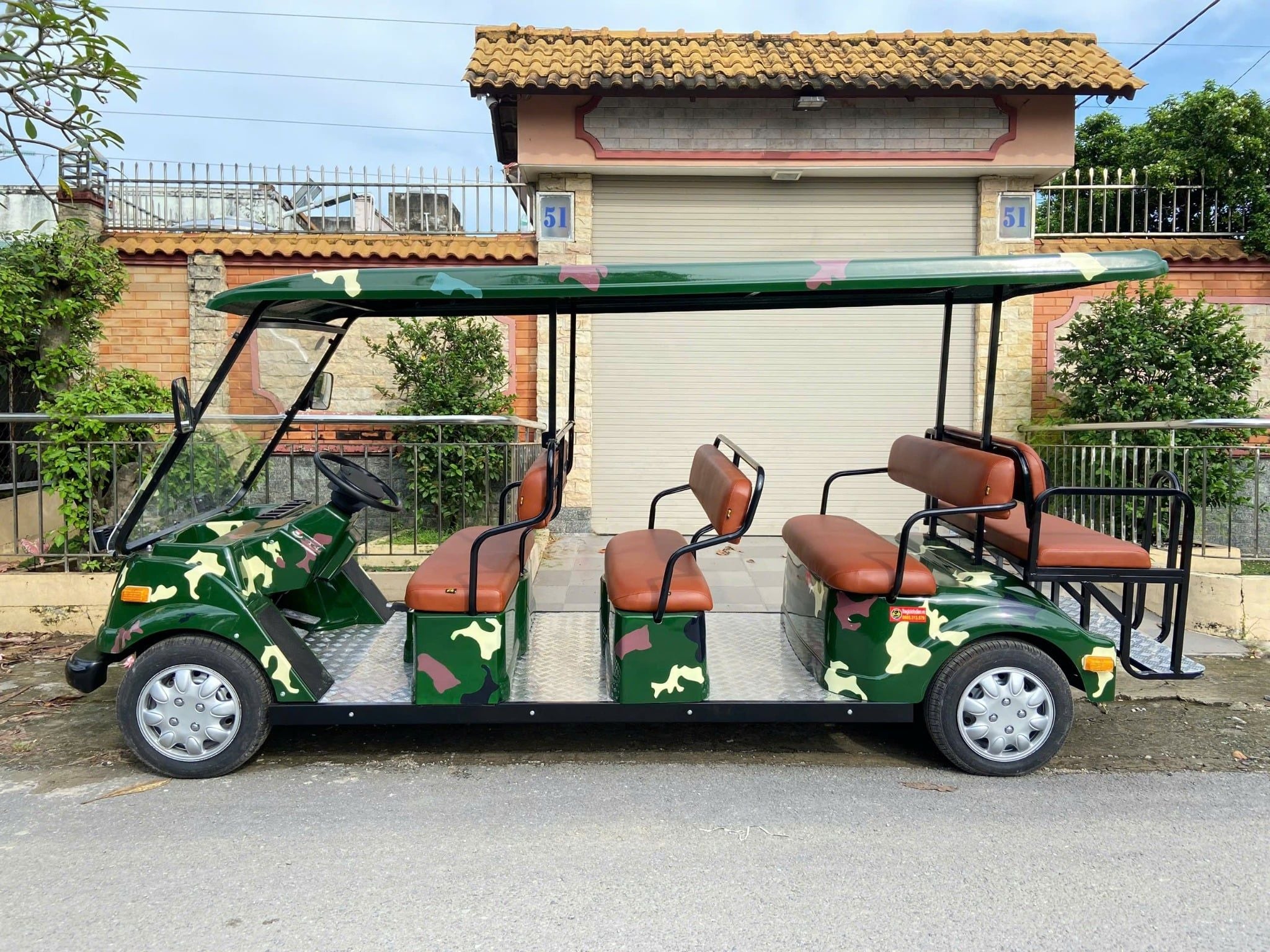 Xe điện du lịch 8 chỗ cũ