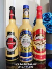 RƯỢU TRỨNG EIERLIKOR GOLD ADVOCAAT 14% vol hảo hạng