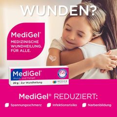 MediGel - Gel điều trị các vết thương cấp tính và bỏng - Schnelle Wundheilung 20gr