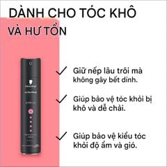 TAFT HAARLACK Power Cashmere - Xịt giữ nếp tóc mềm mại, phù hợp với tóc hư khô, lọ 250ml