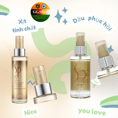 Wella SP Luxeoil Keratin Protect Oil - Tinh dầu dưỡng chăm sóc tóc hư tổn, 100ml