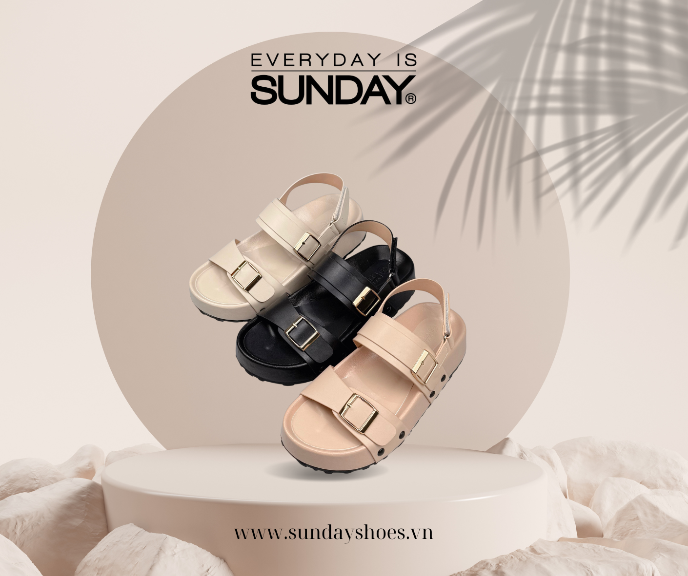 Sandal phối 2 khóa SUNDAY SD81