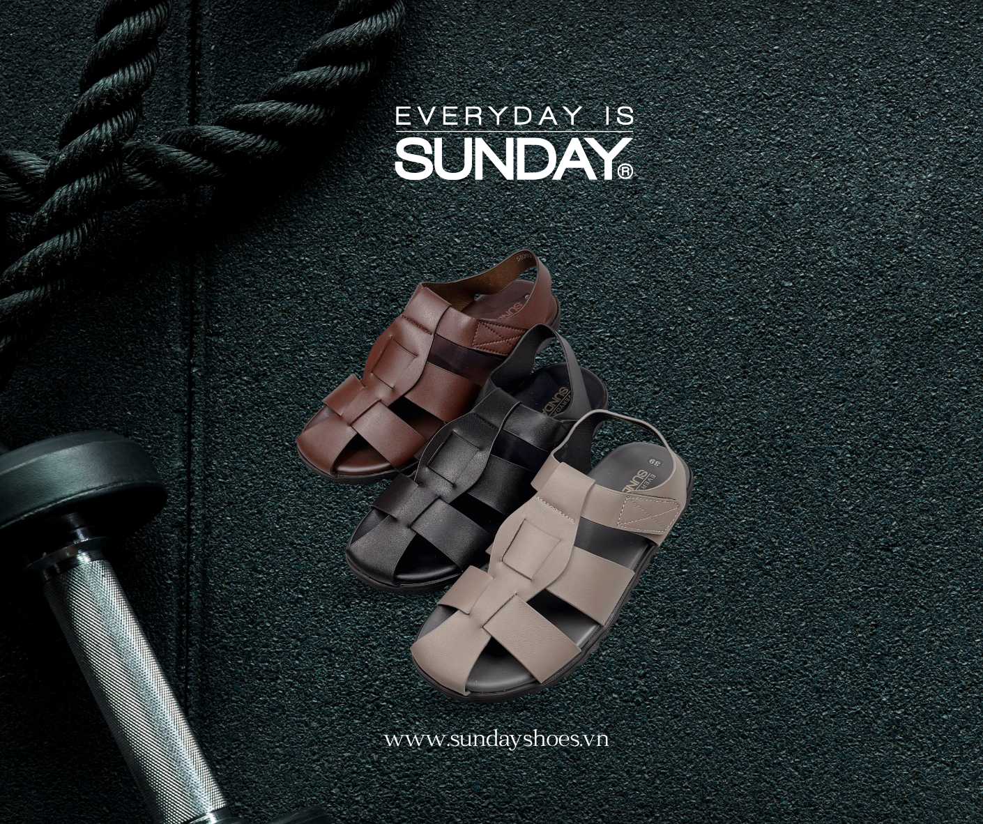 Sandal Nam quai rọ SUNDAY SDN07