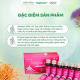  Nước Uống Collagen Thủy Phân SAPAGEN - TRAPHACOSAPA hộp 12 chai 50ml 