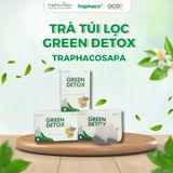 Trà túi lọc Green Detox TRAPHACO SAPA Hỗ Trợ Thanh Lọc Cơ Thể, Làm Mát Gan, Giảm Nóng Trong 