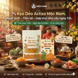  Kẹo Dẻo Actiso Mộc Nam, Thuần Chay, Không Gelatin, Hương Vị Thơm Ngon, Hỗ Trợ Tiêu Hóa 