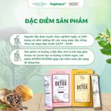  Bột Cacao Chocolate Detox Không Đường TRAPHACOSAPA OCOP 4 SAO Thanh Lọc Cơ Thể Hộp 12 Gói 