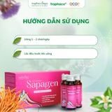  Nước Uống Collagen Thủy Phân SAPAGEN - TRAPHACOSAPA hộp 12 chai 50ml 