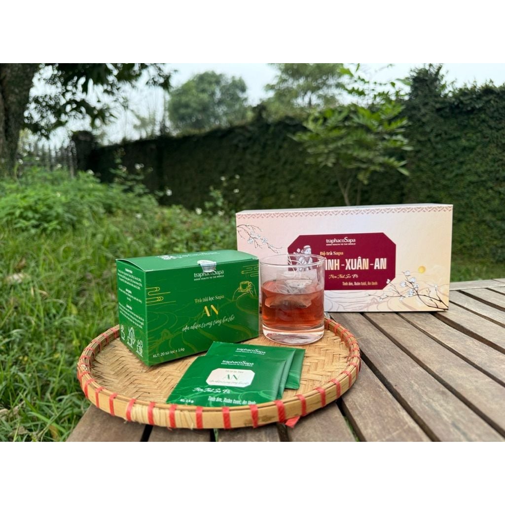 Set Trà TÌNH XUÂN AN bộ trà túi lọc Sapa Tinh hoa thảo mộc Sapa – Nhấp một ngụm, chạm bình yên 