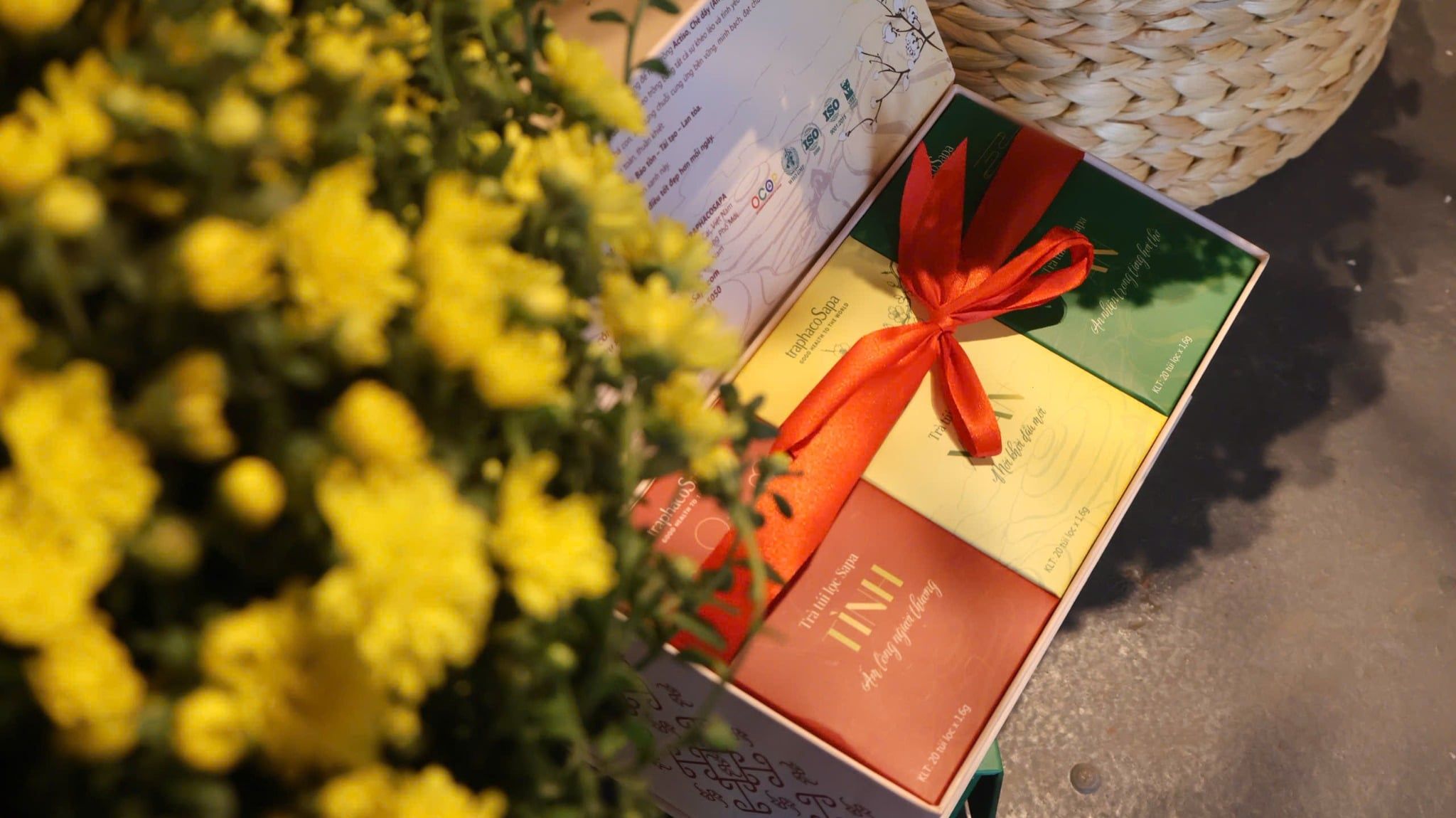  Set Trà TÌNH XUÂN AN bộ trà túi lọc Sapa Tinh hoa thảo mộc Sapa – Nhấp một ngụm, chạm bình yên 