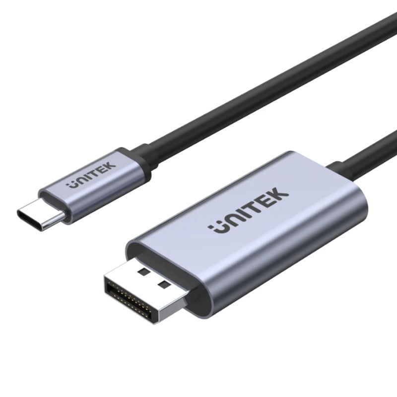 cap-chuyen-usb-c-to-displayport-unitek-v1409a-4k60hz-ho-tro-thunderbolt-3-4-1-8m