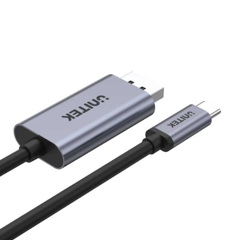 cap-chuyen-usb-c-to-displayport-unitek-v1409a-4k60hz-ho-tro-thunderbolt-3-4-1-8m