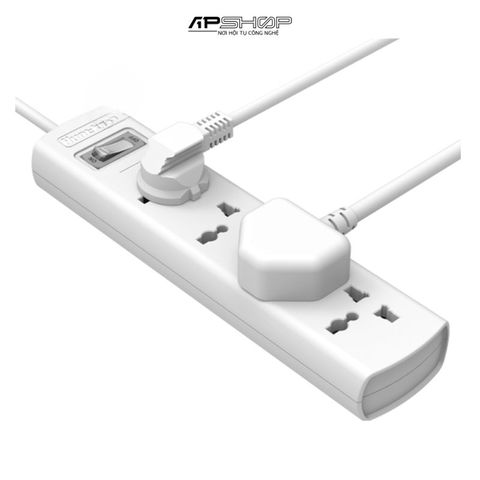 Ổ cắm điện Huntkey SZM401 | 1.5M | 4 lỗ cắm