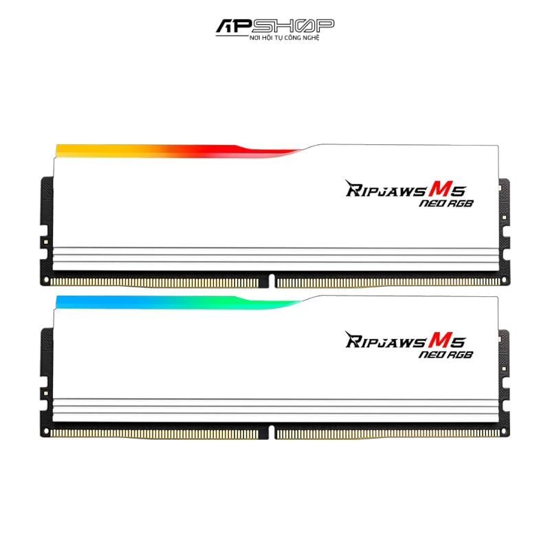 Ram PC GSkill Ripjaws M5 Neo RGB for AMD 32GB DDR5 Bus 6000 | 2x16GB