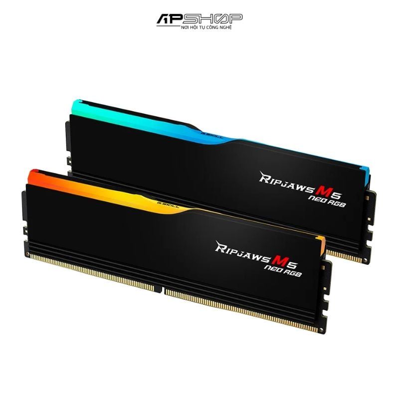 Ram PC GSkill Ripjaws M5 Neo RGB for AMD 32GB DDR5 Bus 6000 | 2x16GB