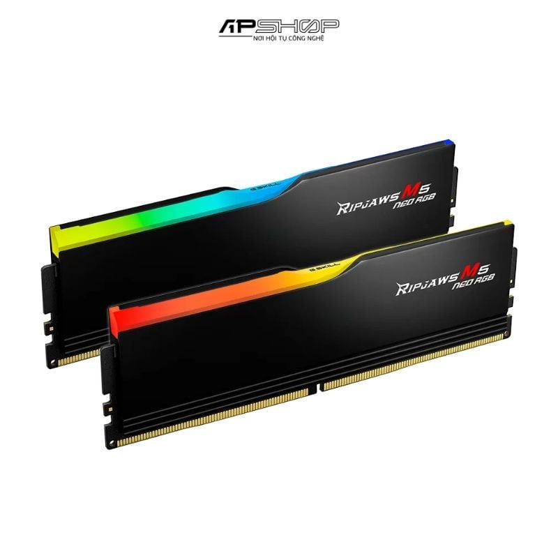 Ram PC GSkill Ripjaws M5 Neo RGB for AMD 32GB DDR5 Bus 6000 | 2x16GB