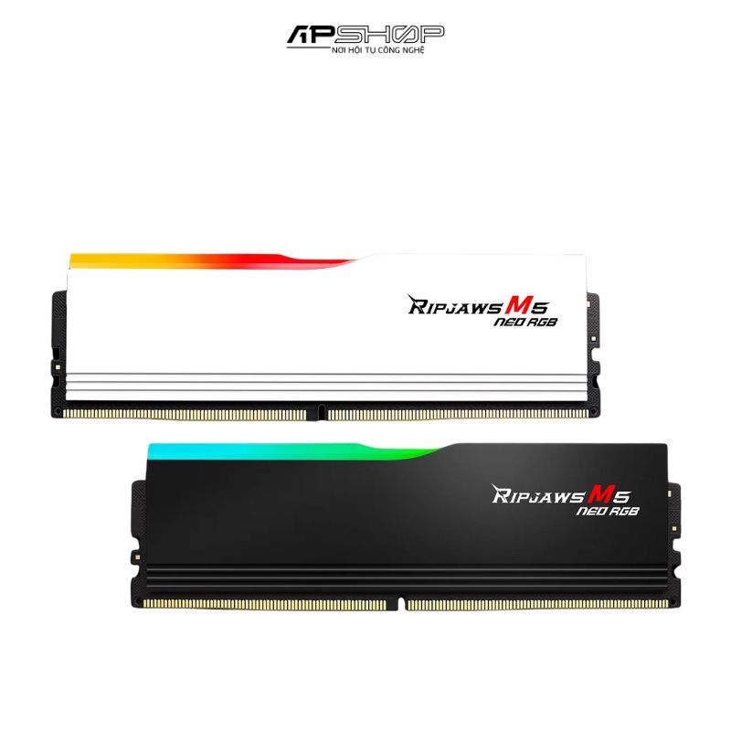 Ram PC GSkill Ripjaws M5 Neo RGB for AMD 32GB DDR5 Bus 6000 | 2x16GB