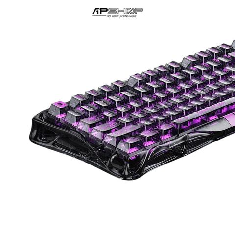 Bàn phím Gravastar Mercury V75 Lite - Transparent Black