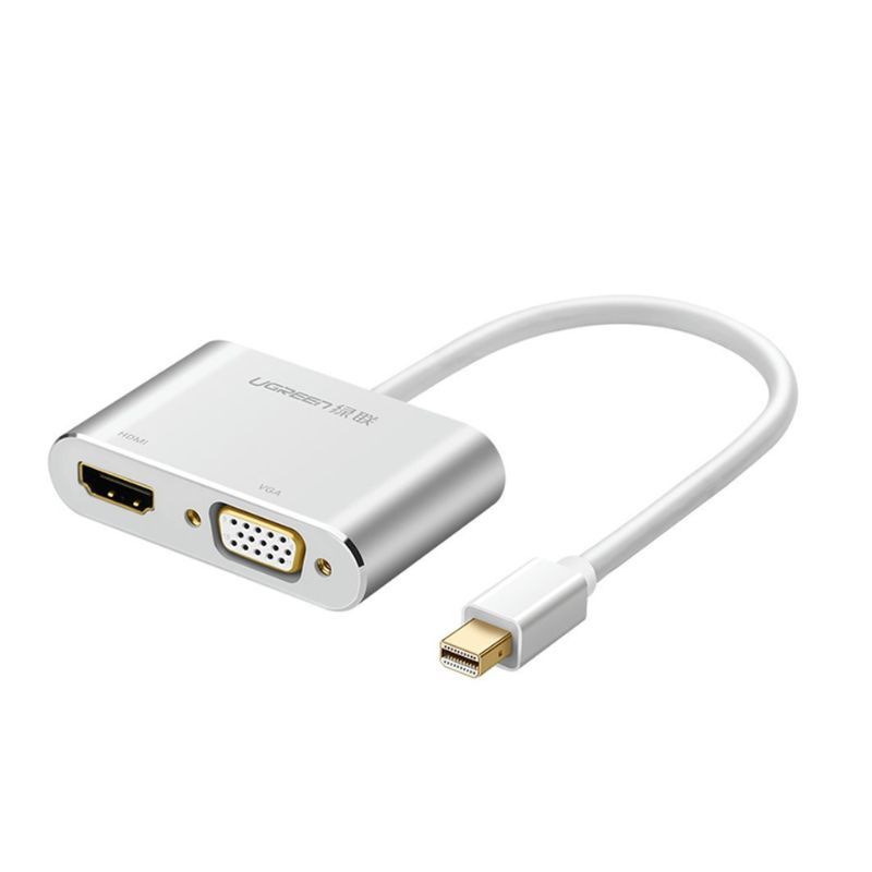 bo-chuyen-mini-displayport-sang-hdmi-vga-ugreen-2-trong-1-md115