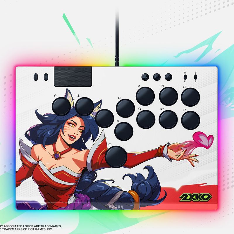 Bộ Điều Khiển Razer Kitsune 2XKO Edition (Leverless, PS5/PC)