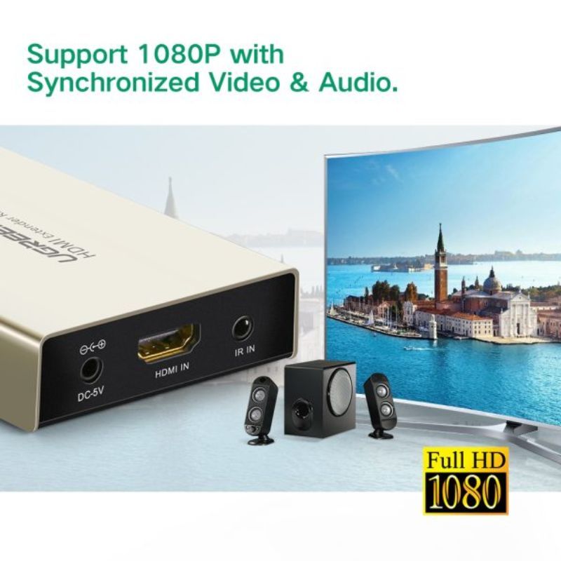 bo-keo-dai-hdmi-qua-cap-mang-lan-120m-ugreen-ho-tro-full-hd-1080p