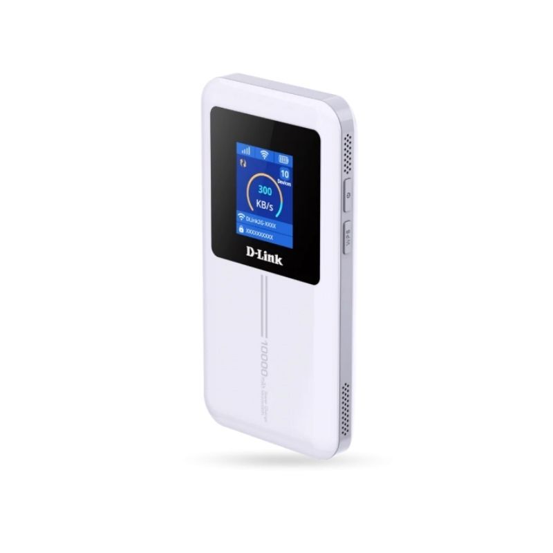 Bộ Phát Wifi 6 4G D-Link (Pin 10.000mAh, Kiêm Sạc Dự Phòng, LCD)