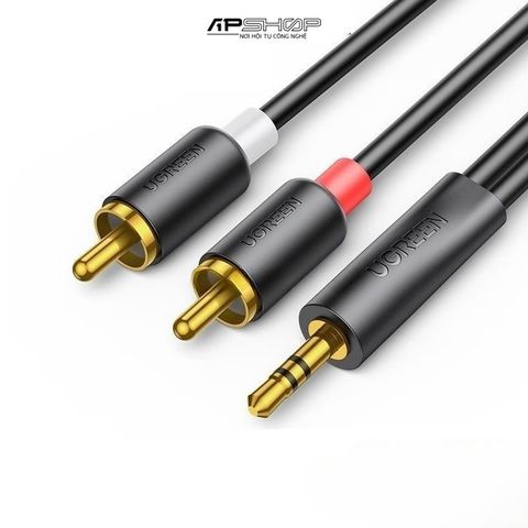 Cáp âm thanh UGREEN 3.5mm ra RCA AV195