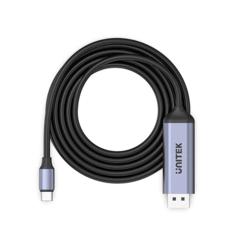 cap-chuyen-usb-c-to-displayport-1-4-unitek-8k60hz-32-4gbps-1-8m