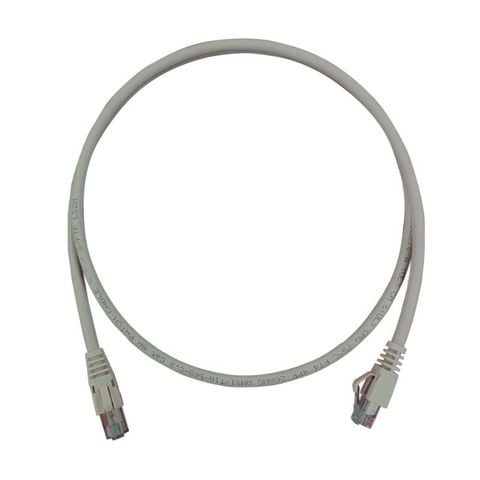Cáp mạng đúc sẵn S/FTP Cat.6A 10Gb LSZH Dintek | Gray