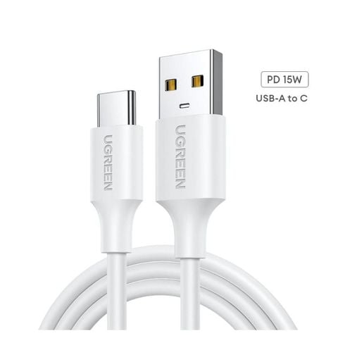 cap-sac-usb-a-sang-usb-c-ugreen-us287-sac-nhanh-3a-white