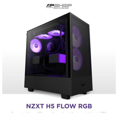Case NZXT - H5 FLOW RGB ALL