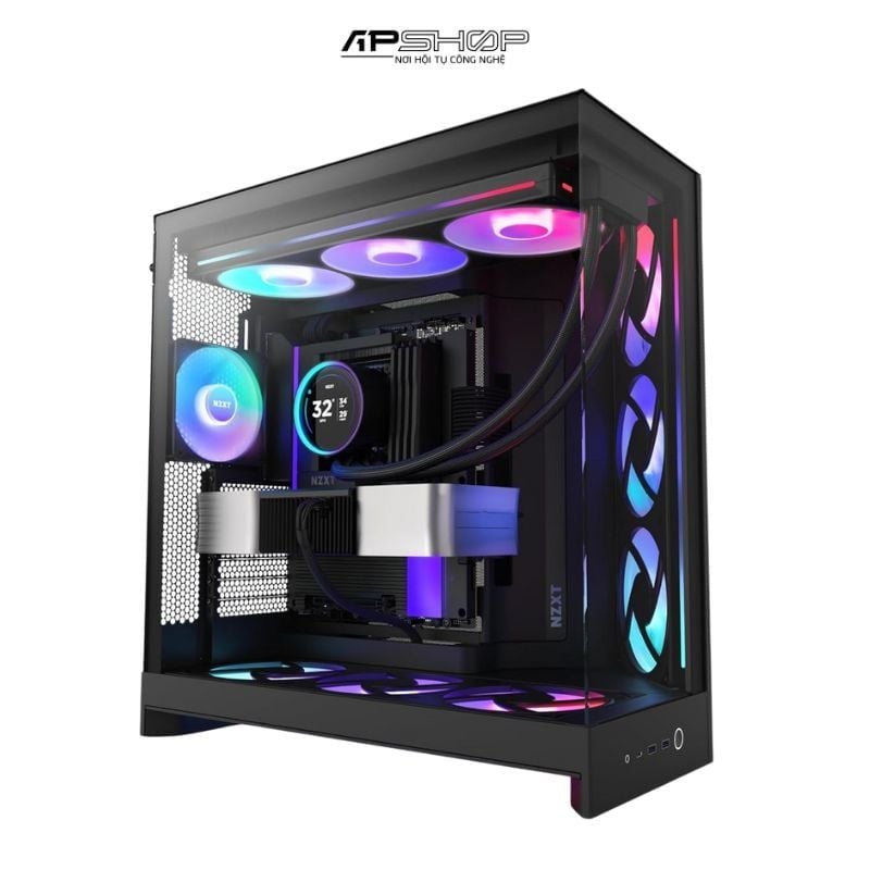 Case NZXT - H9 FLOW RGB PLUS 2025 ALL
