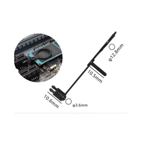 Chốt Cố Định SSD M.2 NVMe Cao Su | Dành Cho Mainboard Không Dùng Ốc