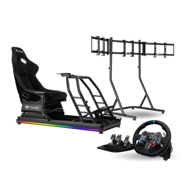 CHO THUÊ COMBO Sim Racing (GR500 + Logitech G29 + Giá Treo Màn Hình ...