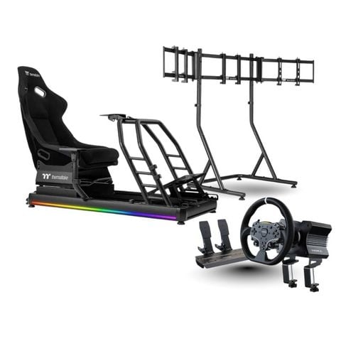 CHO THUÊ COMBO Sim Racing (GR500 + Moza R5 + Giá Treo Màn Hình)