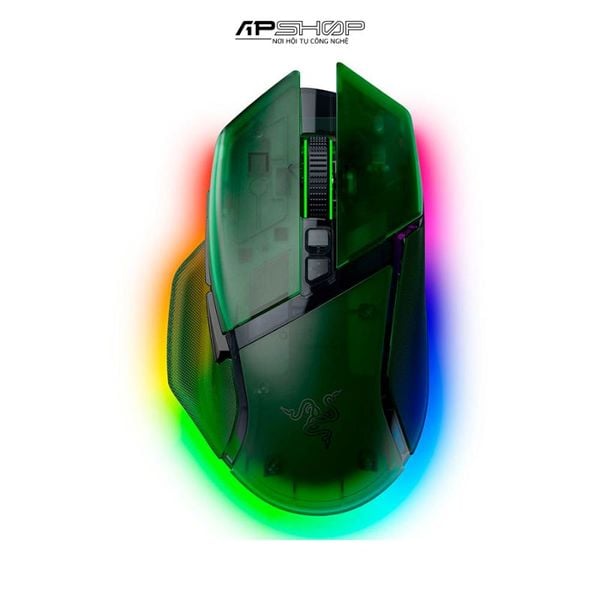 Chuột Razer Basilisk V3 Pro Wireless 35K DPI (Phantom Green)