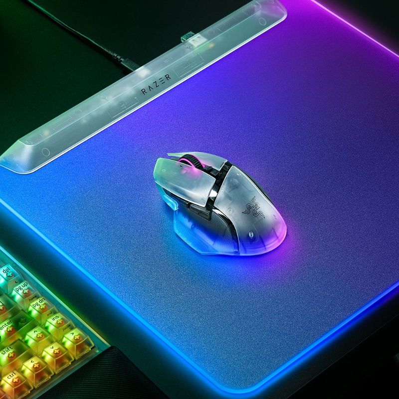 Chuột Razer Basilisk V3 Pro 35K Phantom White (Wireless)