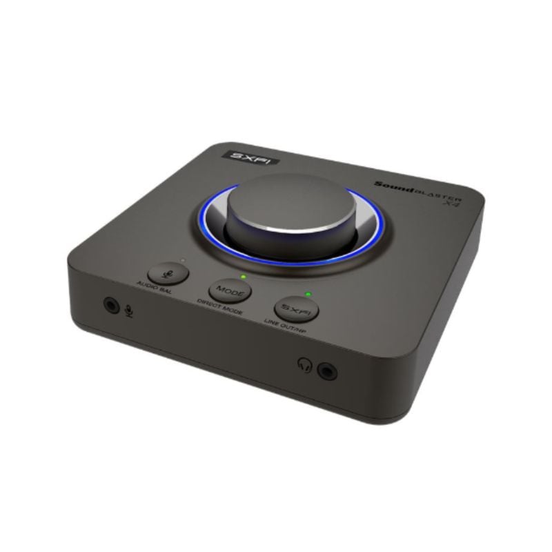 Creative Sound Blaster X4 - USB DAC 7.1 Surround Super X-Fi