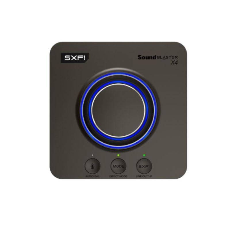 Creative Sound Blaster X4 - USB DAC 7.1 Surround Super X-Fi