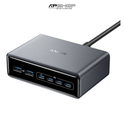 Củ sạc Anker Prime 200W GaN (6 cổng 4C2A) A2683