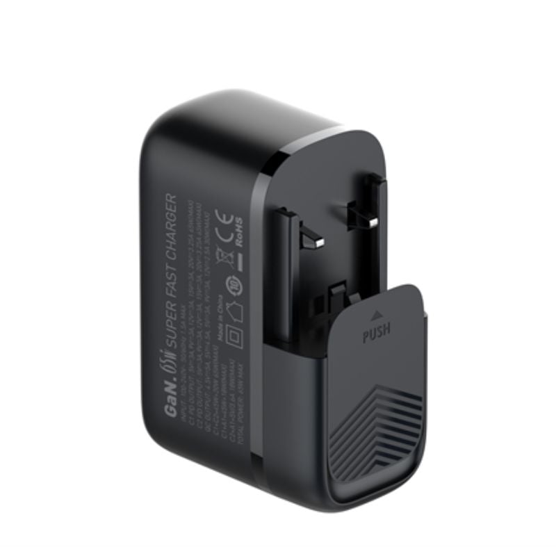 Củ Sạc Nhanh LDNIO Q366 GaN 65W (PD/QC 3.0 Hỗ Trợ PPS)