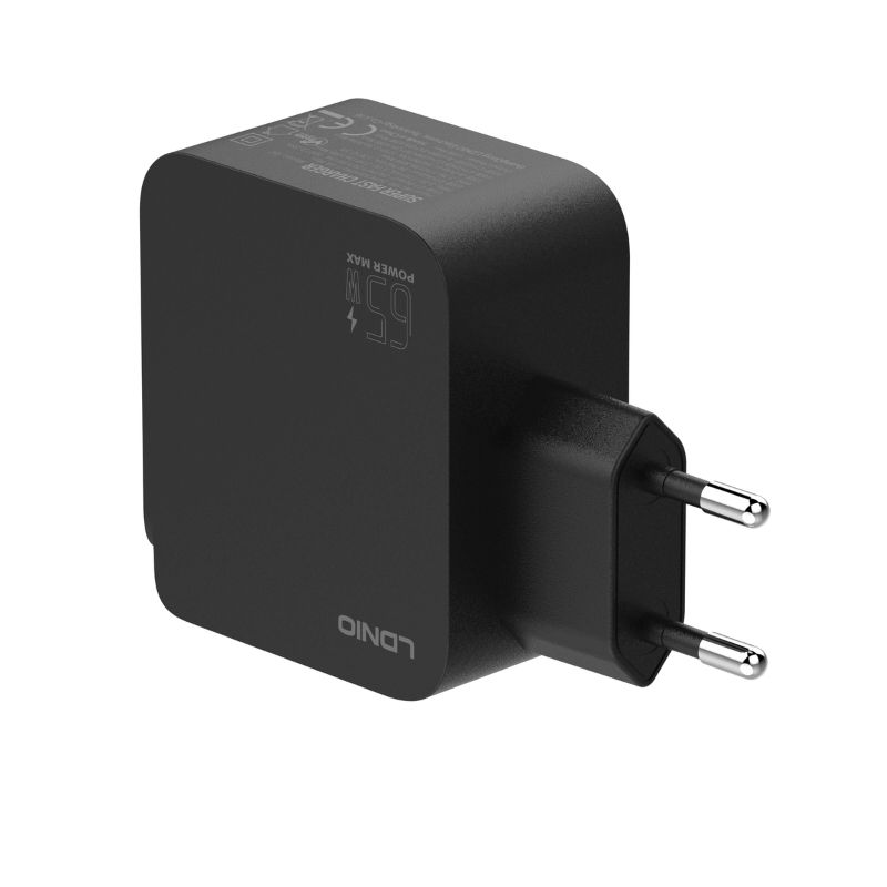 Củ Sạc Nhanh LDNIO Q4 PD 65W (Hỗ Trợ PPS)