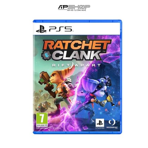Đĩa game PS5 Ratchet & Clank: Rift Apart (Hệ Asia)
