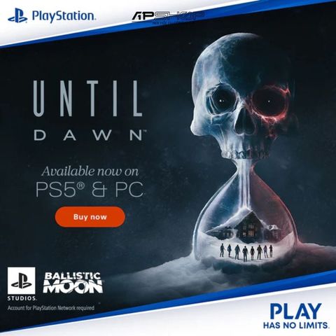 Đĩa game PS5 Until Dawn (Hệ Asia)