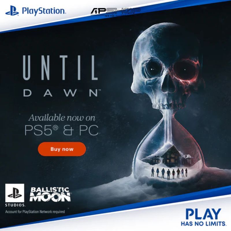 Đĩa game PS5 Until Dawn (Hệ Asia)
