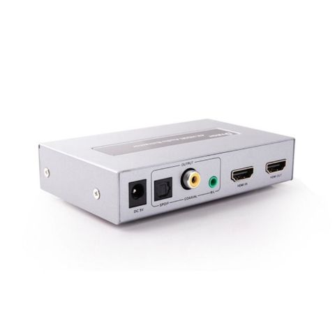 Bộ Tách Âm Thanh HDMI Sang HDMI + Audio 4K DTECH DT-7048