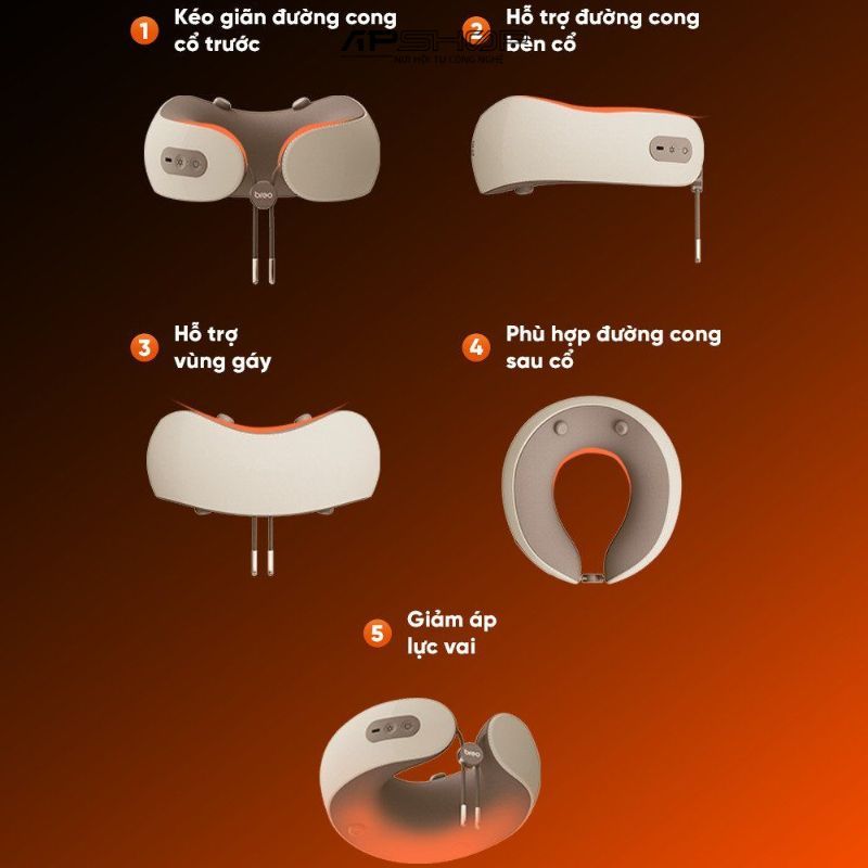 Gối Massage Cổ BREO C1