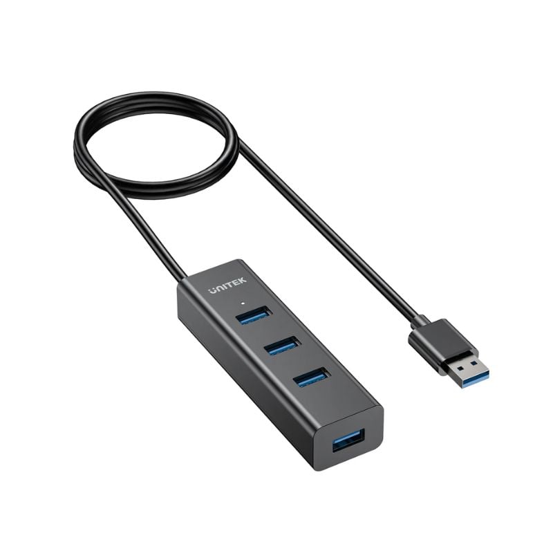 Hub Chia 4 Cổng USB A UNITEK Tốc Độ 5Gbps (USB 3.0)