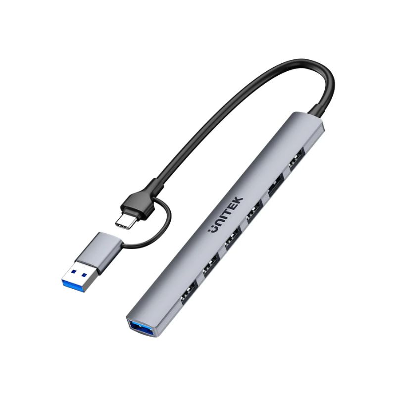Hub Chia 7 Cổng USB A 5Gbps UNITEK uHUB S7