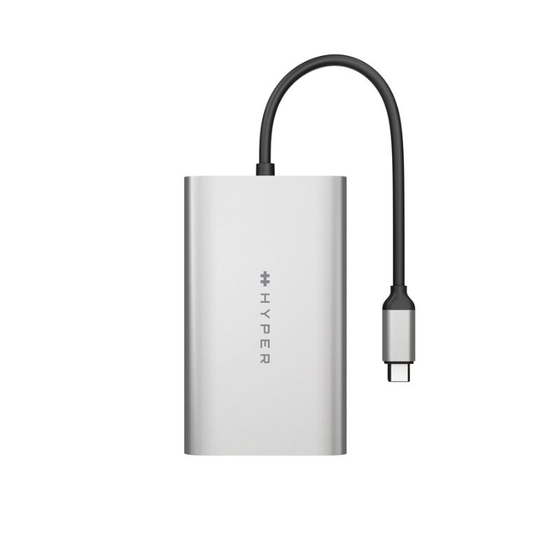 Hub HyperDrive Dual 4K HDMI - 2 Màn Hình MacBook, 100W PD